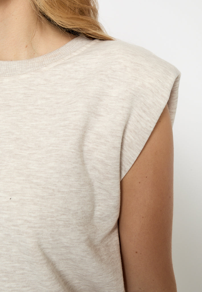 Minus MSMidea Sweat Sweatshirt 353M Nomad Sand Melange