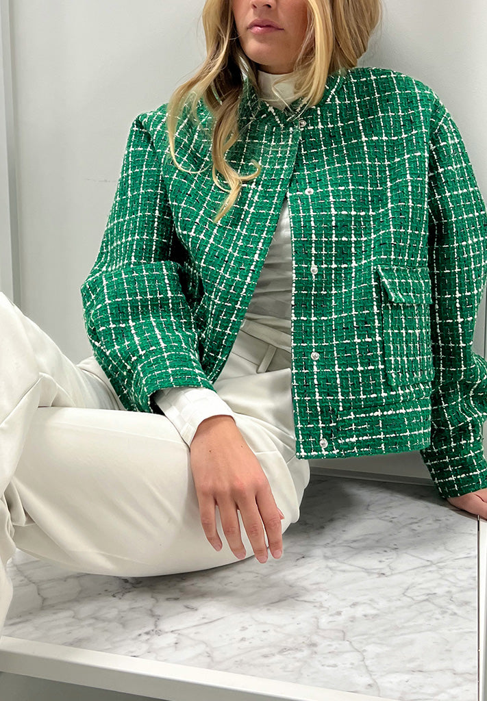 Minus MSMijana Jacket Jacket 3384 Golf Green