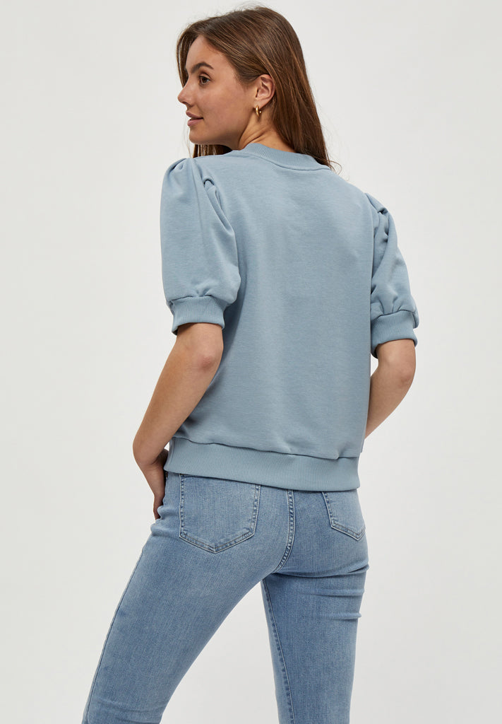 Minus MSMika Sweat Sweatshirt 1041 Dusty Blue