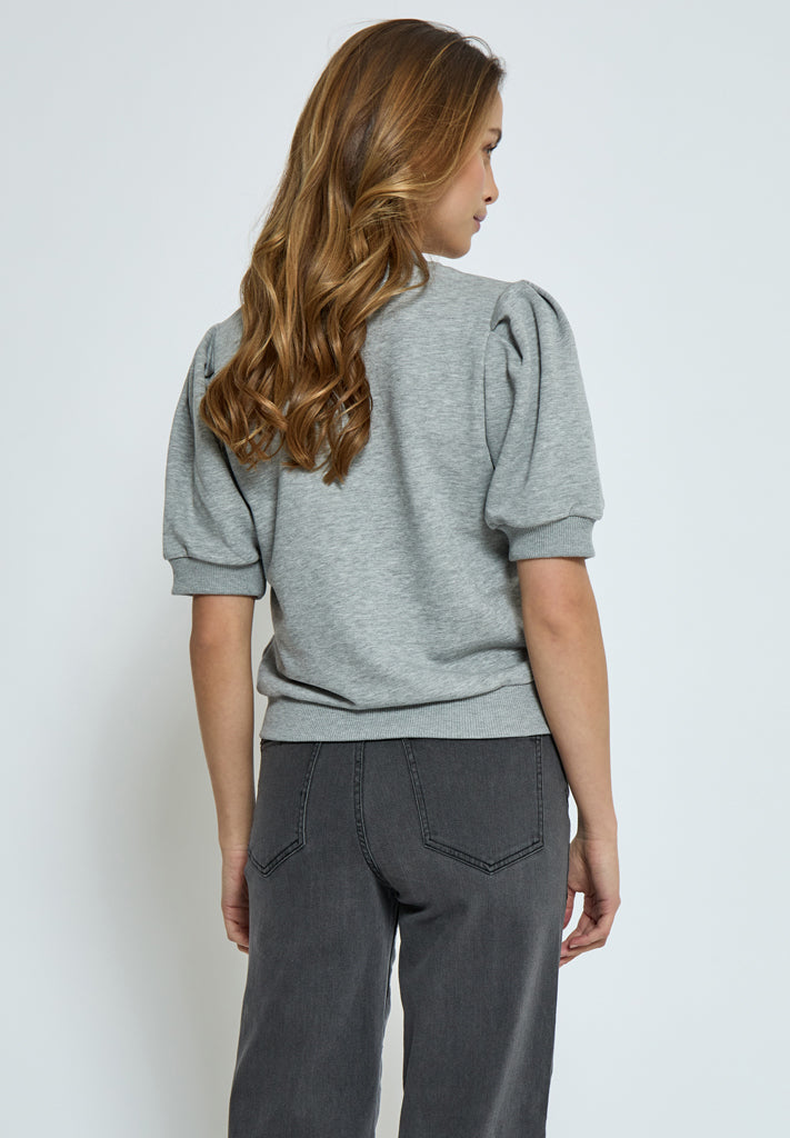 Minus MSMika Sweat Sweatshirt 112M Light Grey Melange