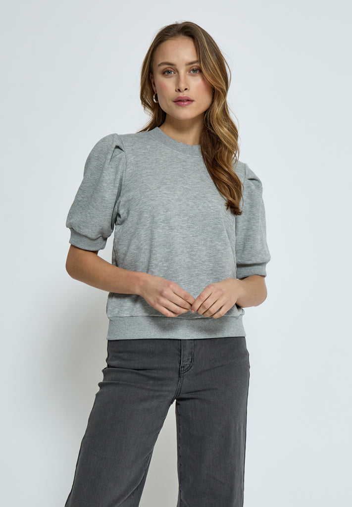 Minus MSMika Sweat Sweatshirt 112M Light Grey Melange