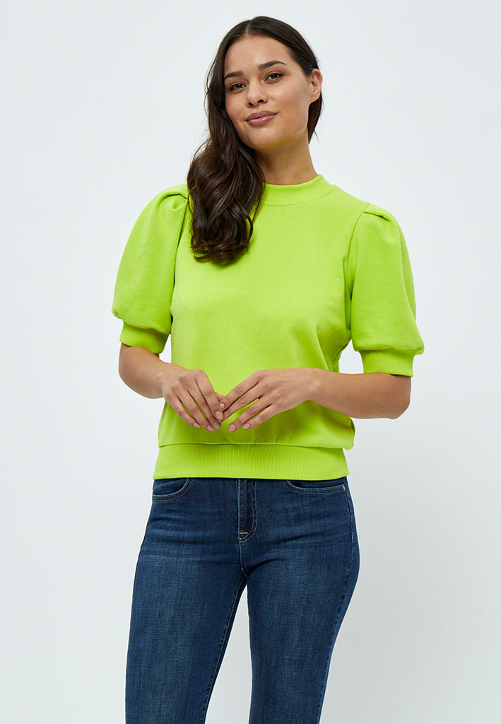 Minus MSMika Sweat Sweatshirt 3085 Bright Lime