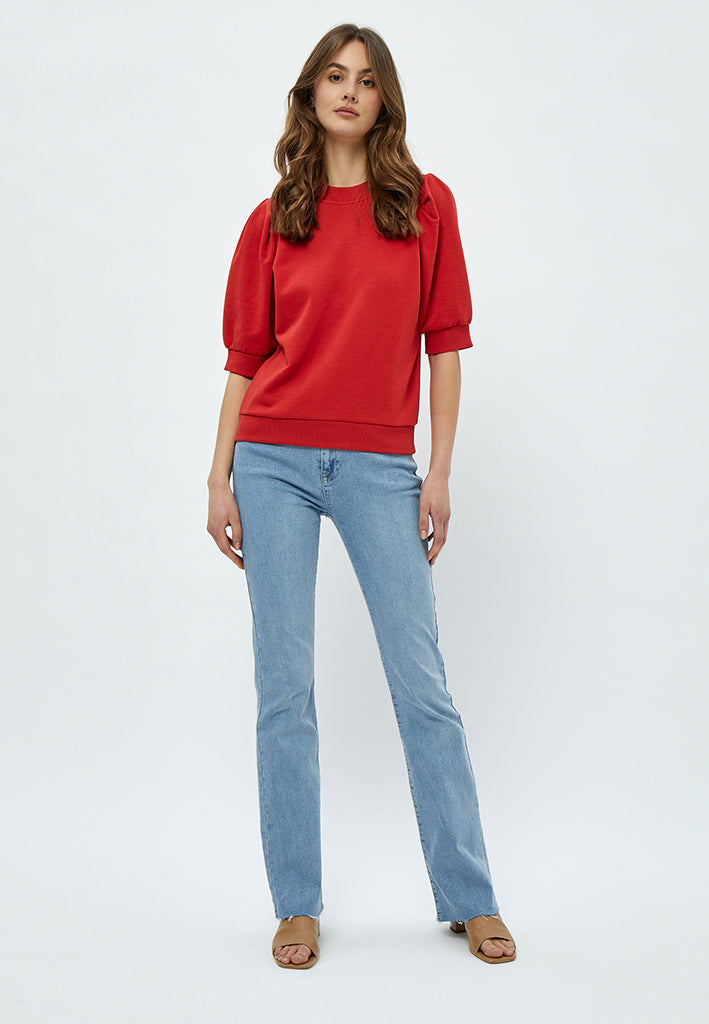 Minus MSMika Sweat Sweatshirt 6030 Lava Red