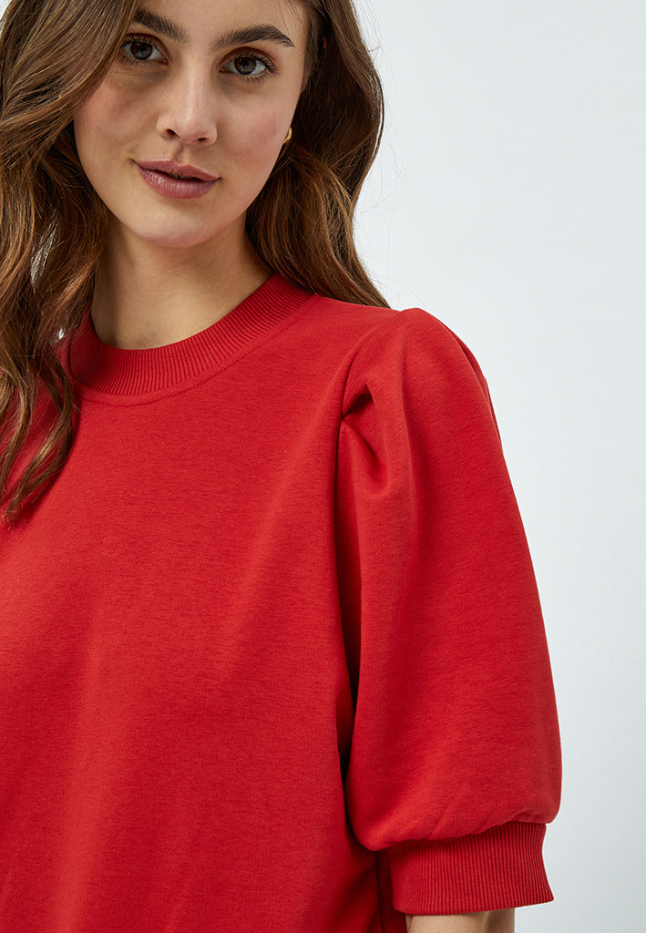 Minus MSMika Sweat Sweatshirt 6030 Lava Red
