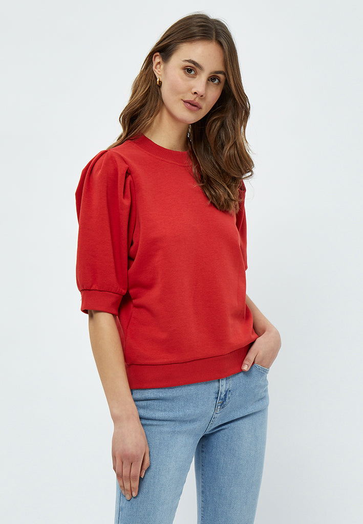 Minus MSMika Sweat Sweatshirt 6030 Lava Red