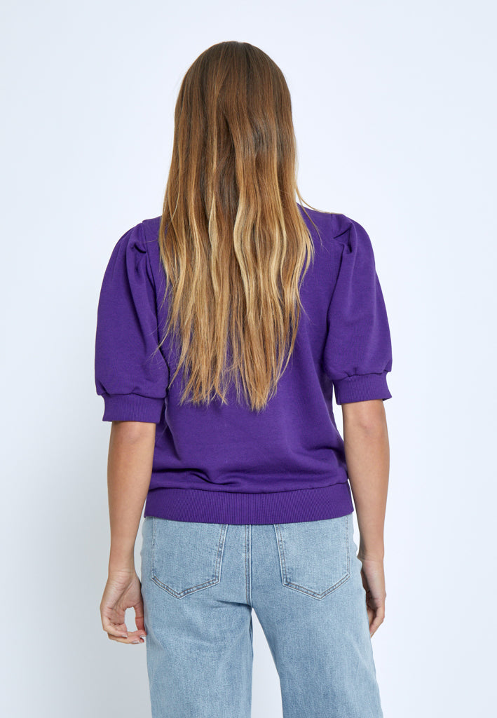 Minus MSMika Sweat Sweatshirt 7432 Violet Indigo