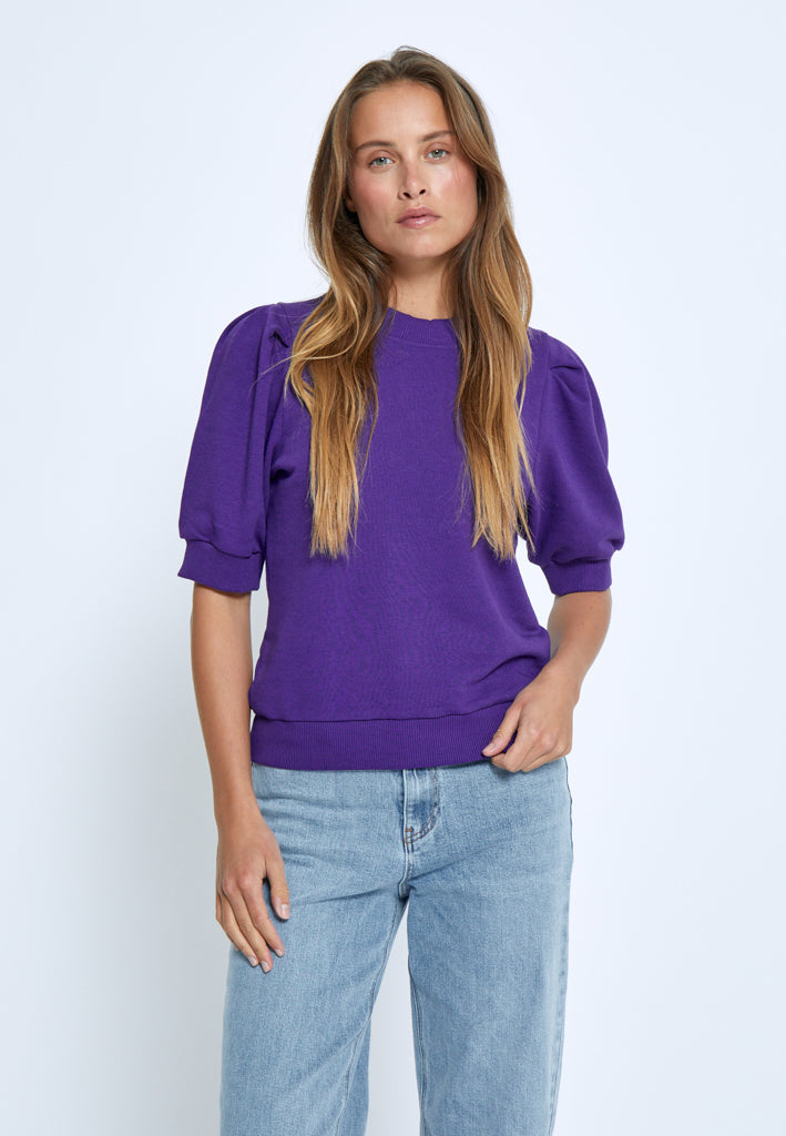 Minus MSMika Sweat Sweatshirt 7432 Violet Indigo