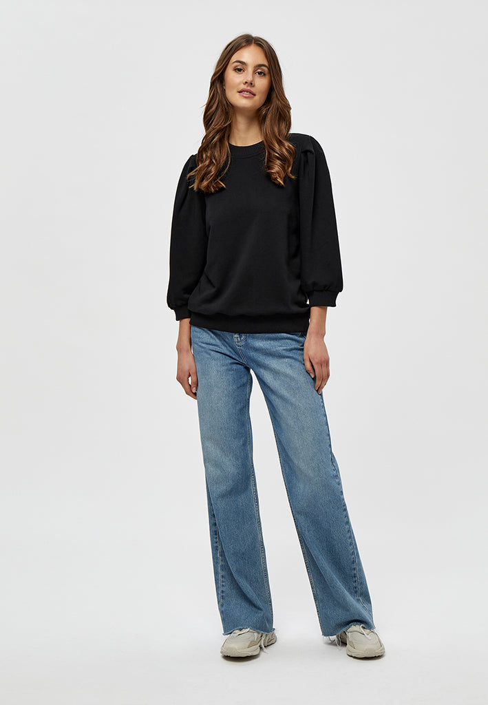 Minus MSMika Sweat Sweatshirt 100 Black