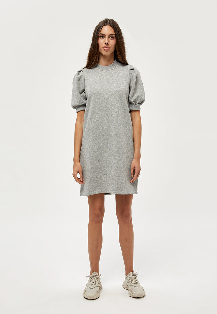 Minus MSMika Sweat Dress Dress 112M Light Grey Melange