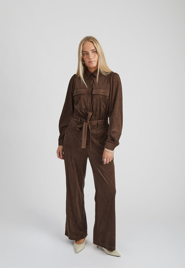 Minus MSMilene Jumpsuit Jumpsuit 5618 Bracken Brown