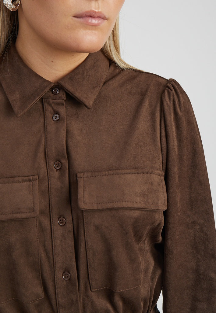 Minus MSMilene Jumpsuit Jumpsuit 5618 Bracken Brown