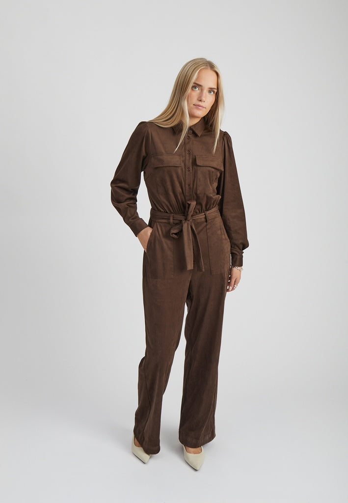 Minus MSMilene Jumpsuit Jumpsuit 5618 Bracken Brown
