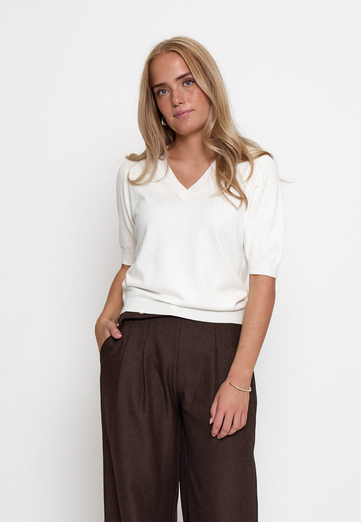 Minus MSMilla Knit T-Shirt T-Shirt 220 Broken White