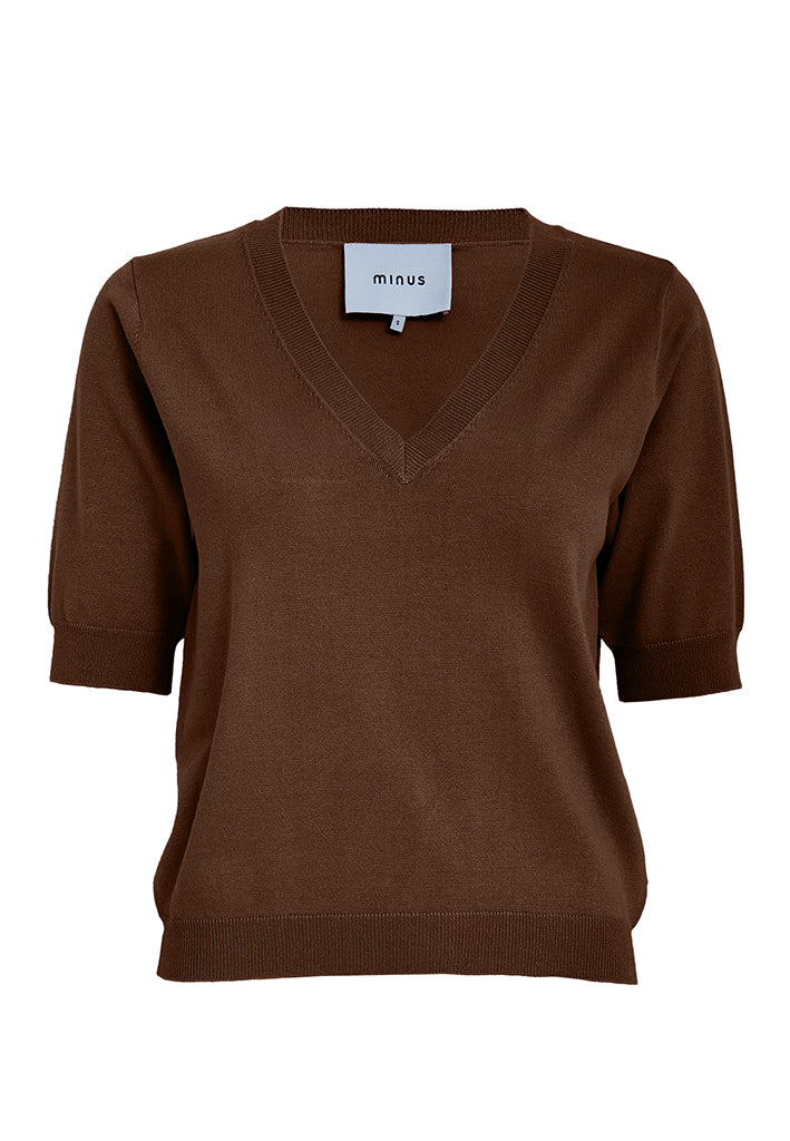 Minus MSMilla Knit T-Shirt T-Shirt 3681 Tiramisu