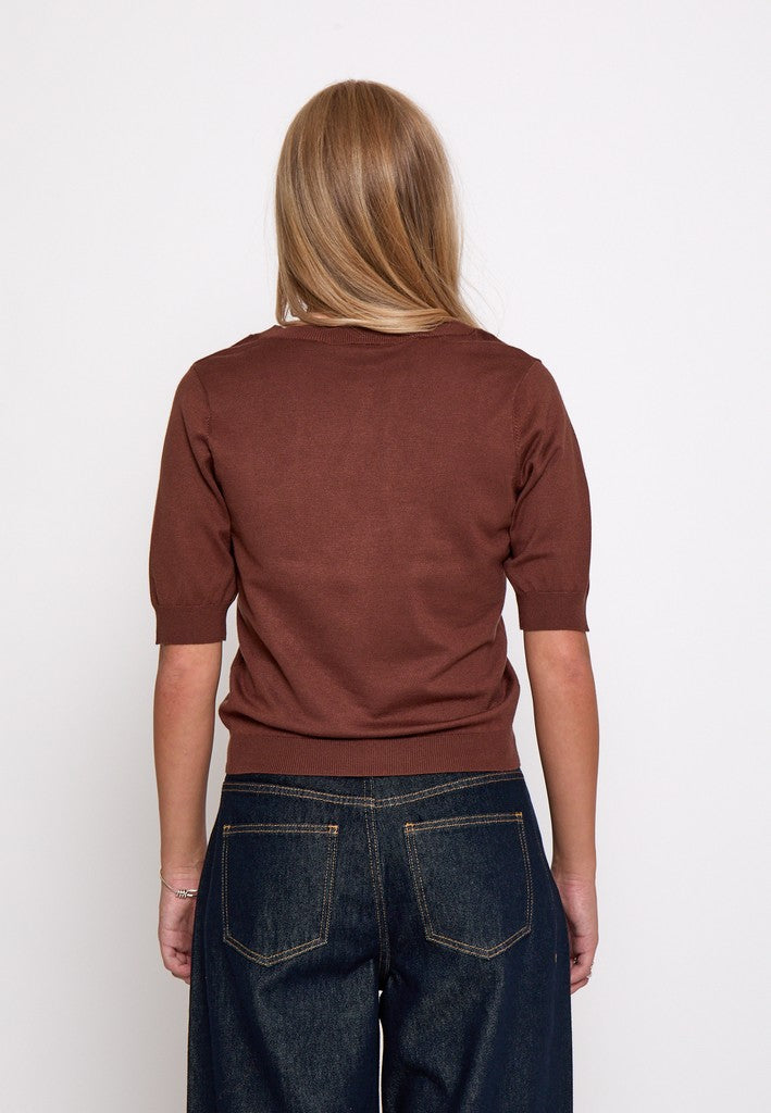 Minus MSMilla Knit T-Shirt T-Shirt 3681 Tiramisu