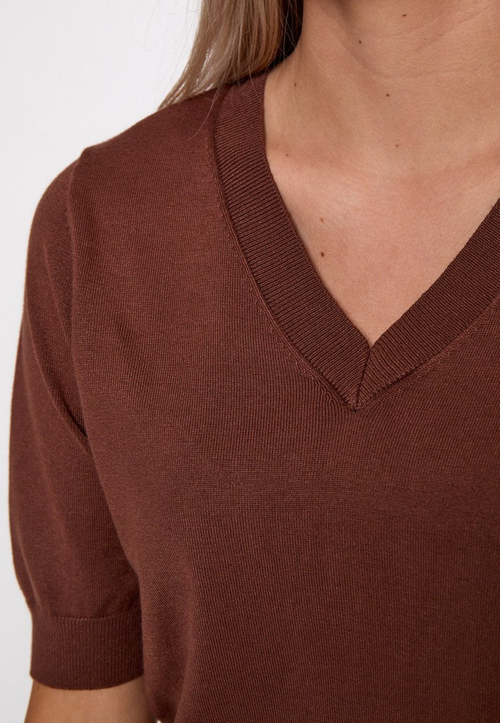Minus MSMilla Knit T-Shirt T-Shirt 3681 Tiramisu