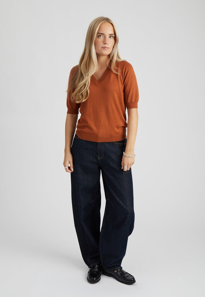 Minus MSMilla Knit T-Shirt T-Shirt 398 Desert Sand