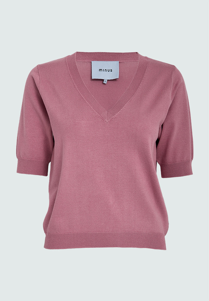 Minus MSMilla Knit T-Shirt T-Shirt 7032 Mauve Orchid