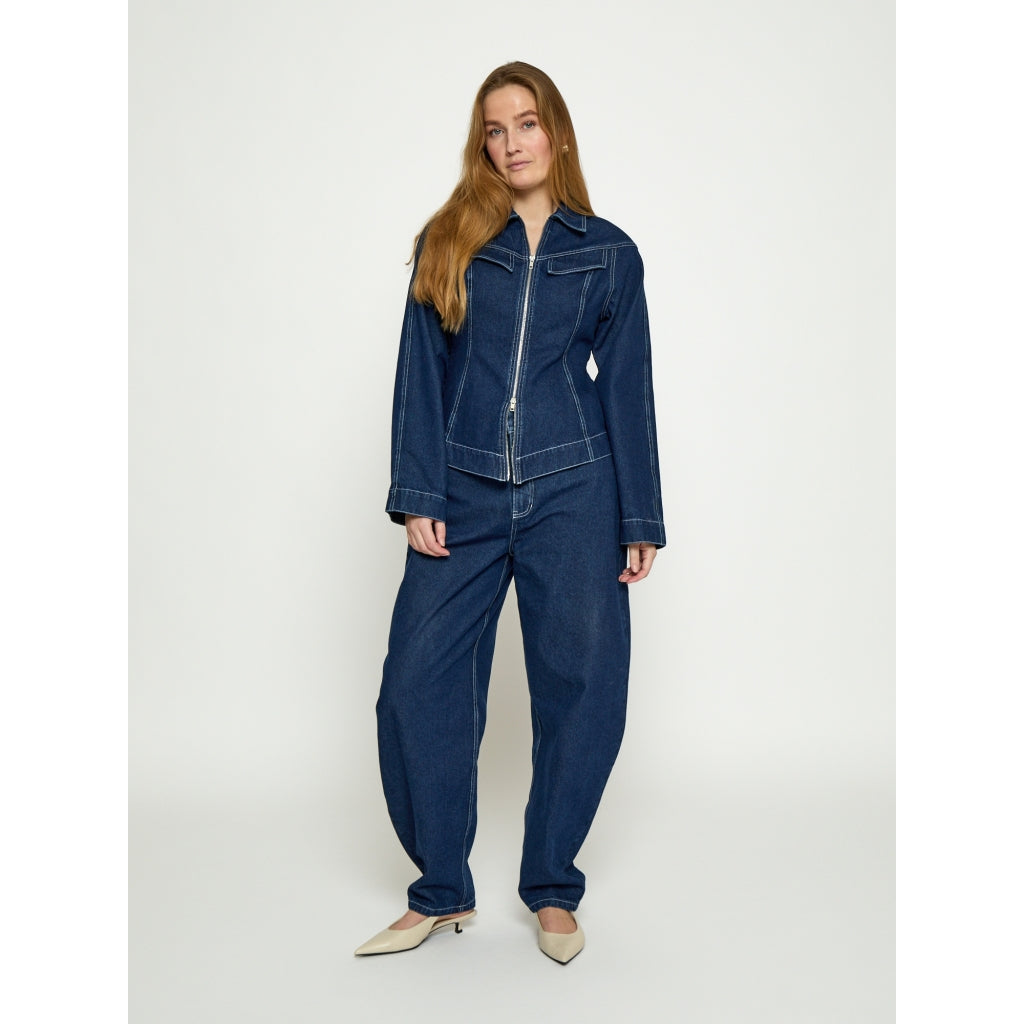Minus MSMinea Denim Jacket Jacket 537 Dark Denim Blue