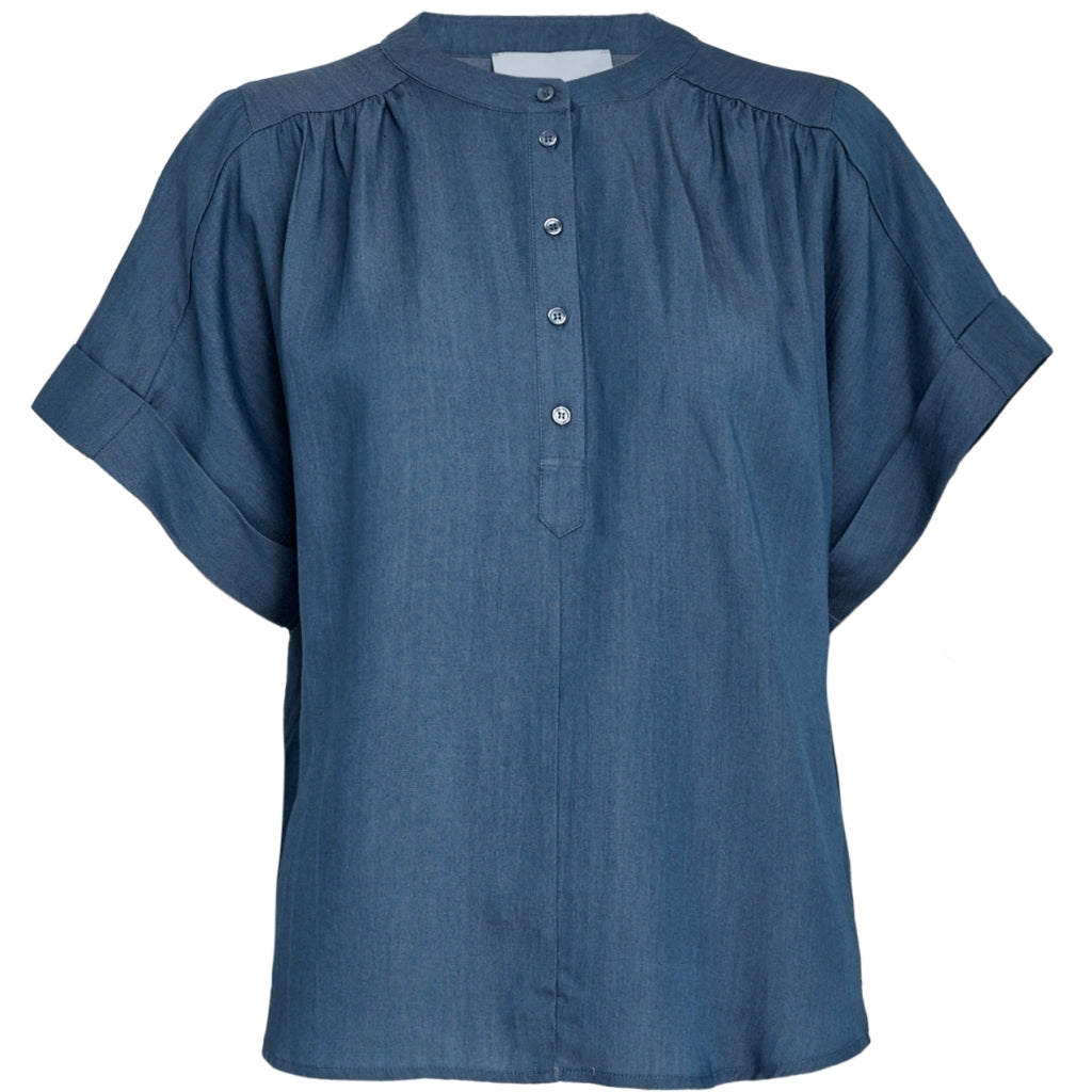 Minus MSMirja Blouse Blouse 9610P MID BLUE