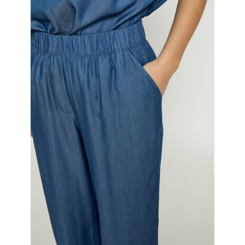Minus MSMirja Mid Waist Pant Pant 9610P MID BLUE