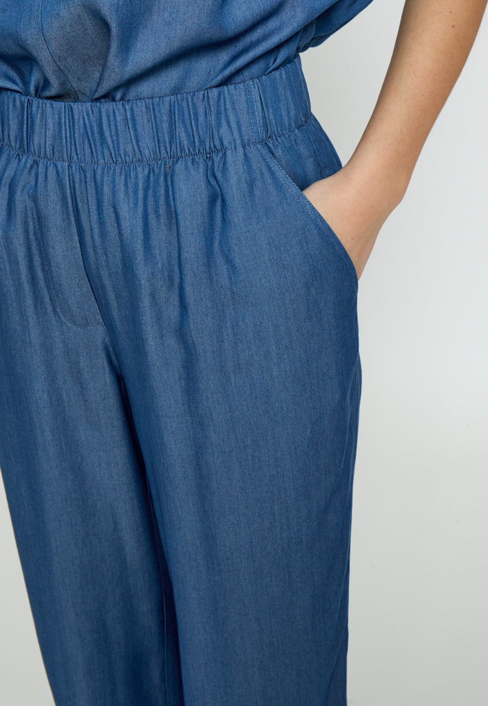 Minus MSMirja Mid Waist Pant Pant 9610P MID BLUE