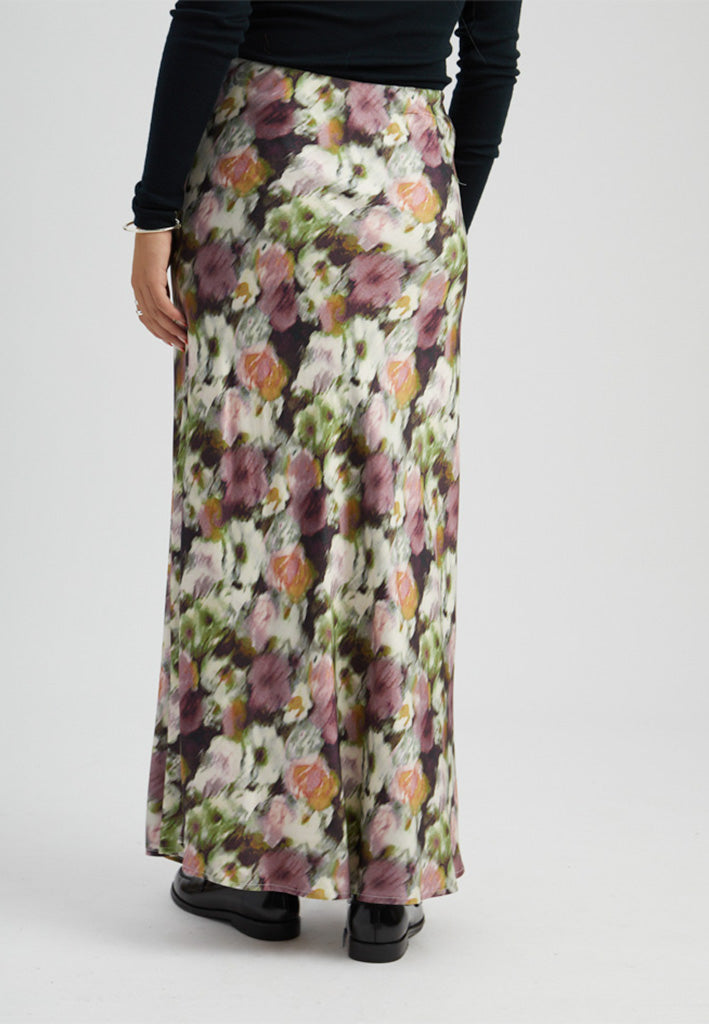 Minus MSNadia Maxi Skirt Skirt 4009P Andorra Red Print