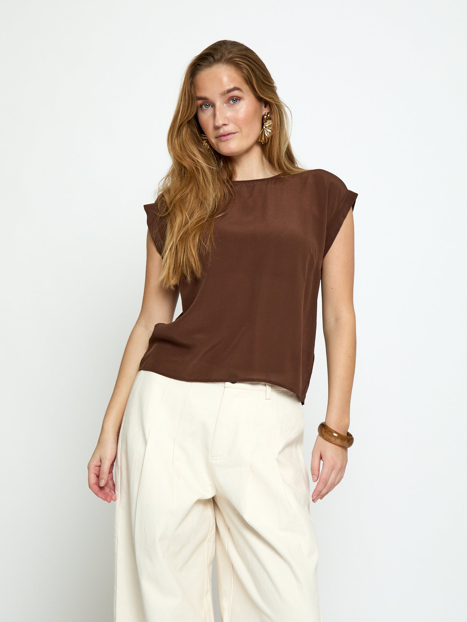 Minus MSNanna Top Top 5065 Chestnut