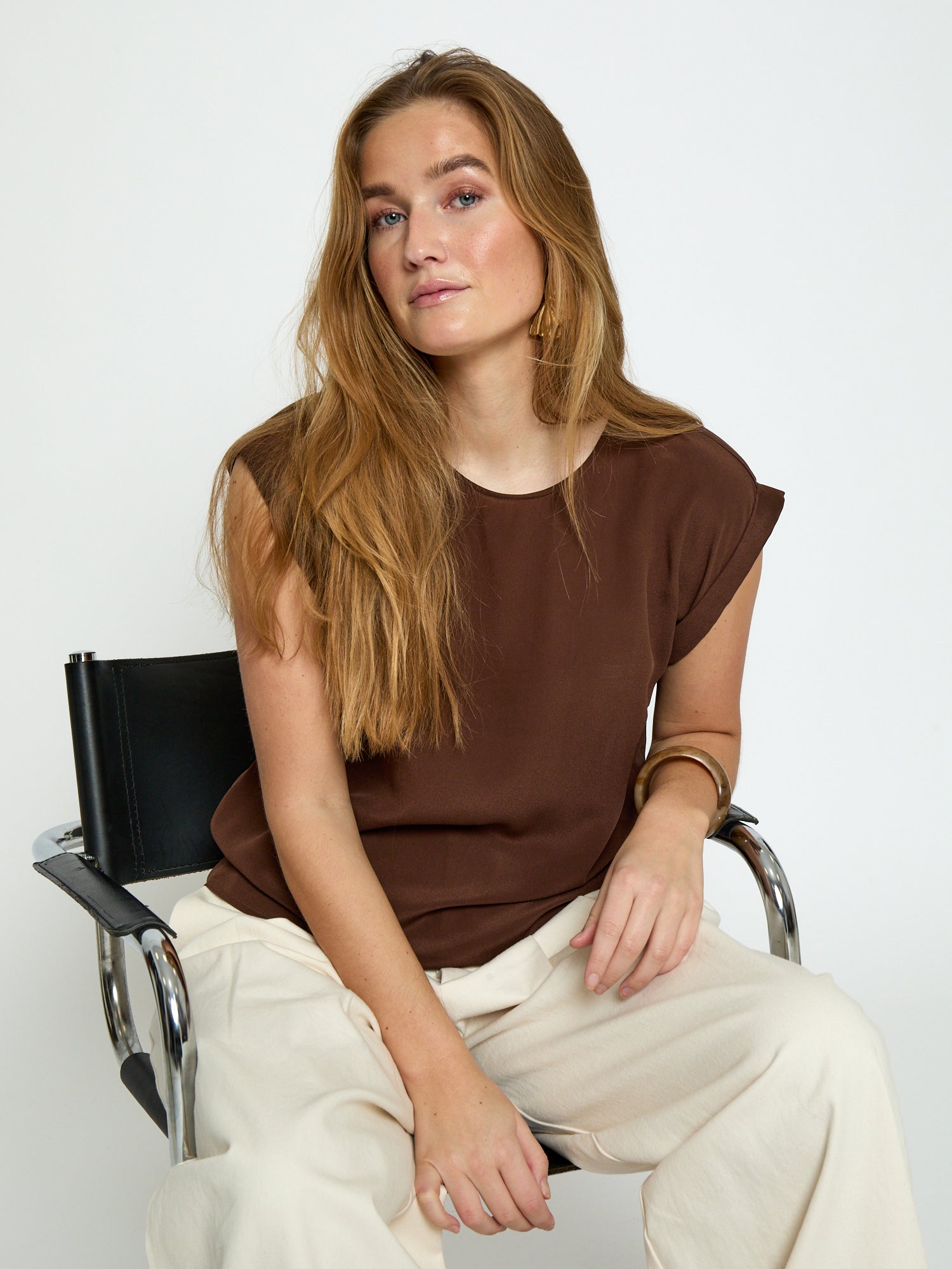 Minus MSNanna Top Top 5065 Chestnut