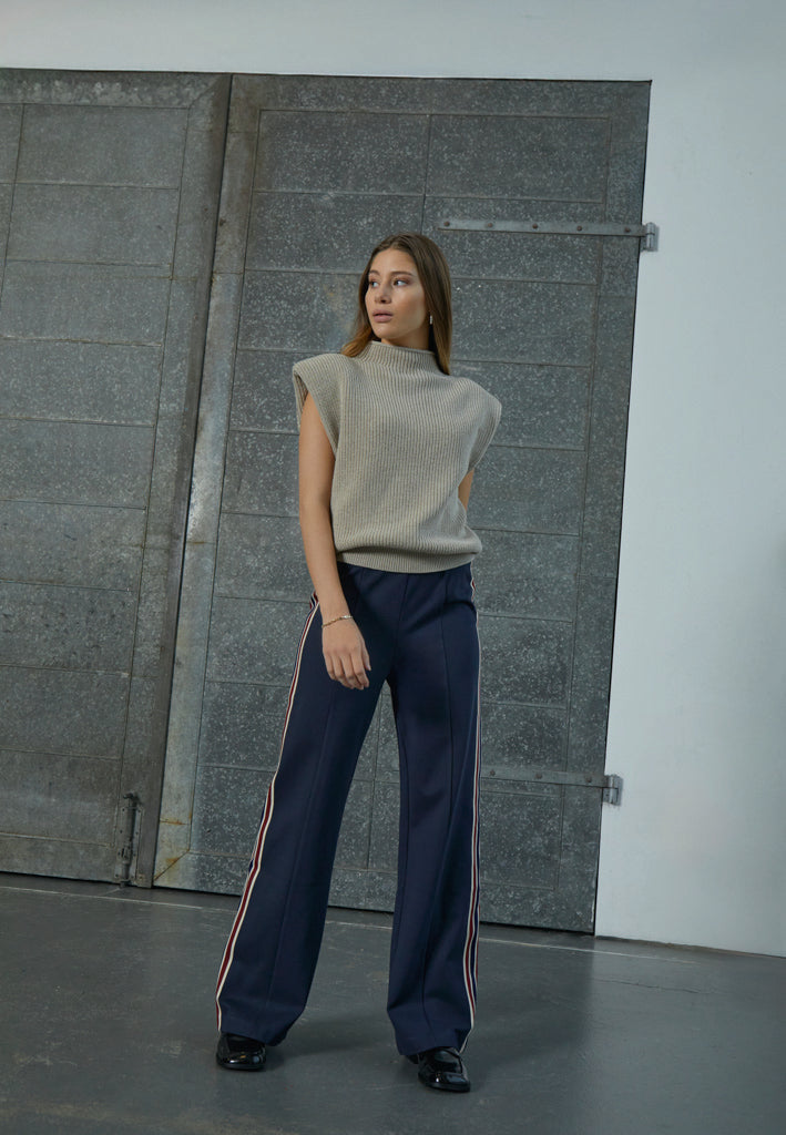 Minus MSNaomi Knit Vest Vest 331 String Grey