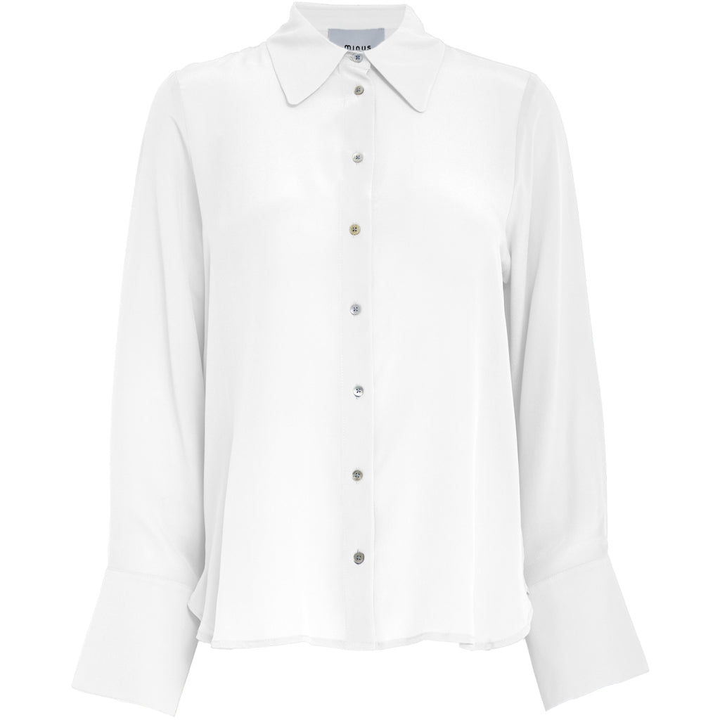 Minus MSNew Caty Silk Shirt Shirt 235 Cloud Dancer