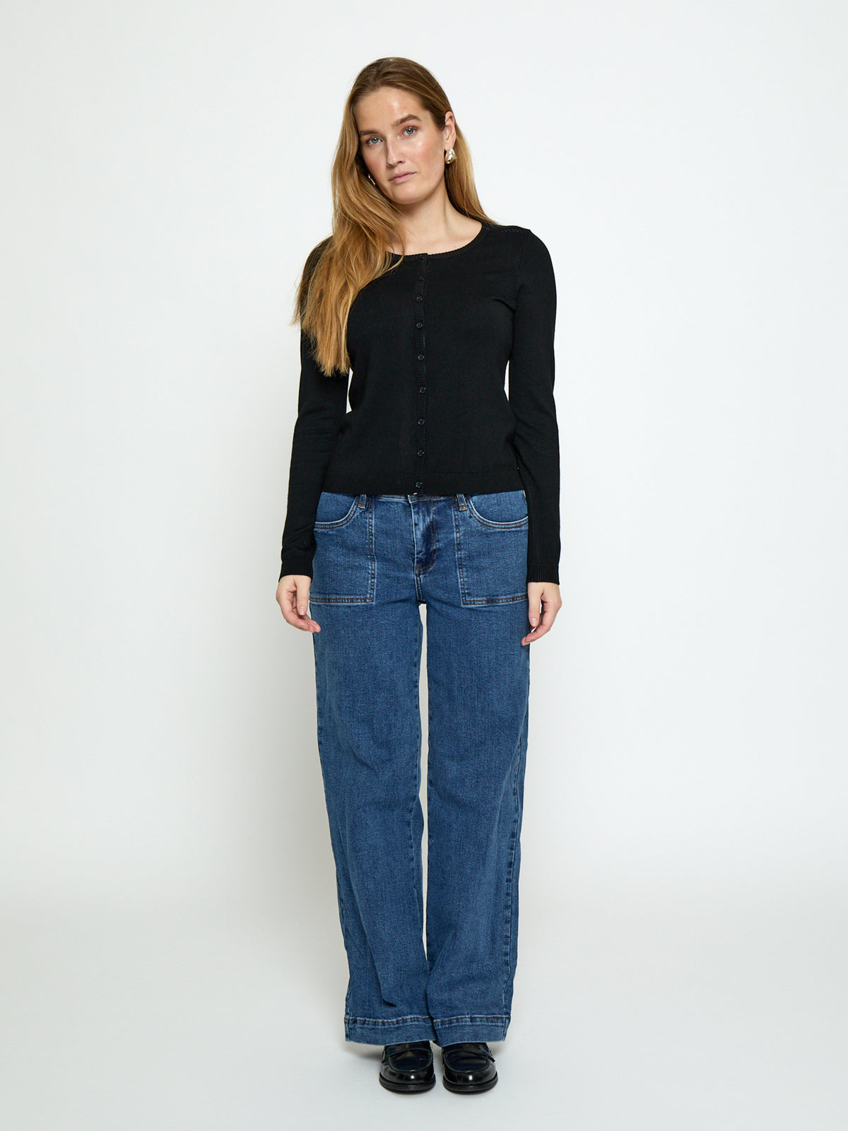 Minus MSNew Laura Cardigan Cardigans 100 Black