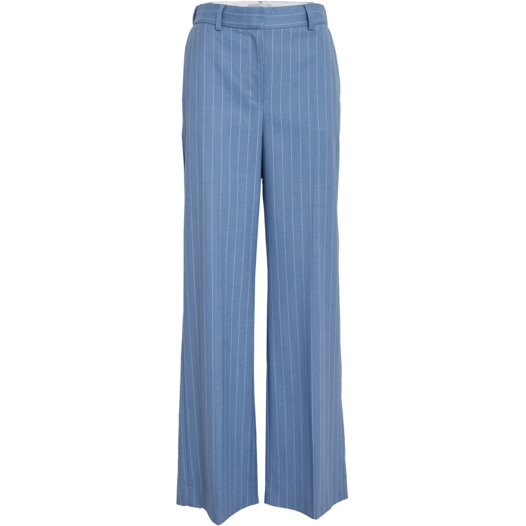 MSOdelia Mid Waist Pant - Skyway Blue Stripe