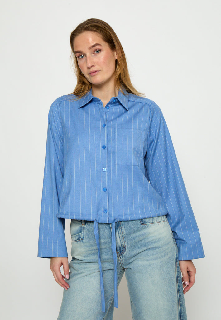 Minus MSOdelia Shirt Shirt 2284S Skyway Blue Stripe