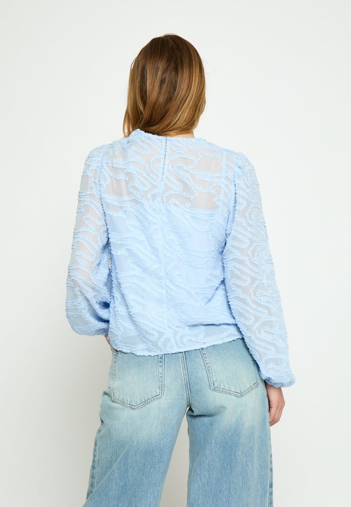 Minus MSOdine Blouse Blouse 2284 Skyway Blue