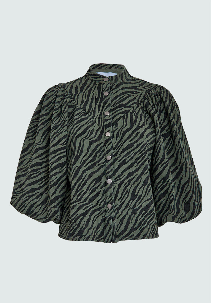 Minus MSOlenna Shirt Shirt 3835 Rifle Green