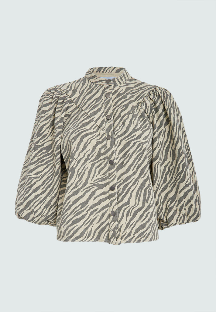 Minus MSOlenna Shirt Shirt 9015 Sand Gray