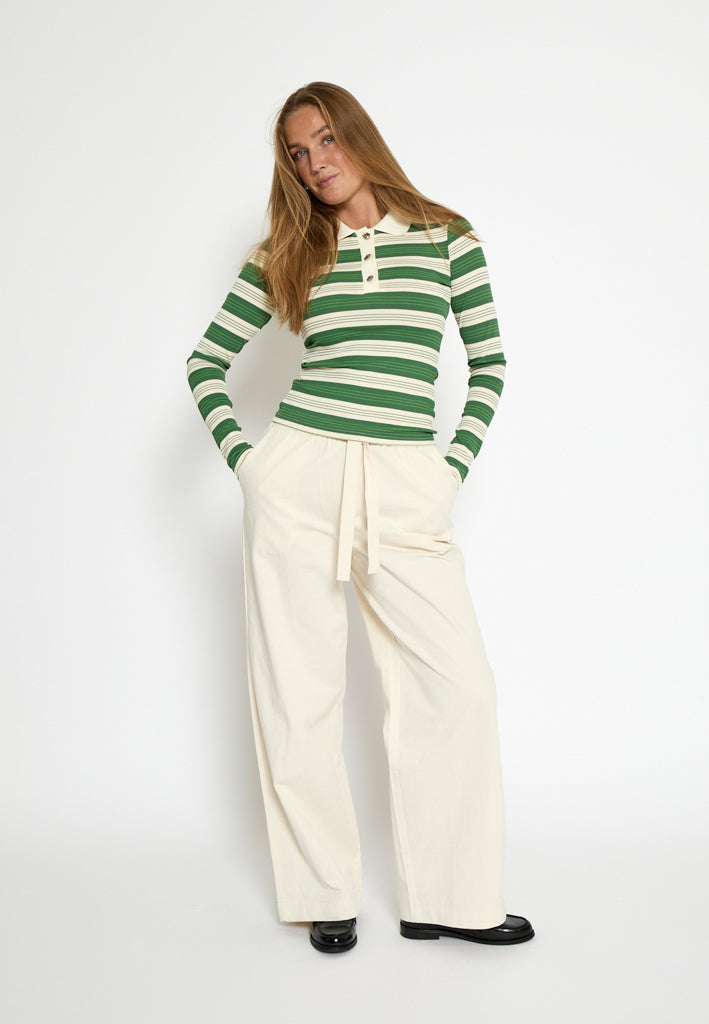 Minus MSPammie Long Sleeve T-Shirt T-Shirt 3835S Rifle Green Striped