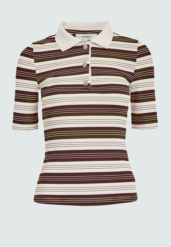Minus MSPammie T-Shirt T-Shirt 5064S Carafe Striped