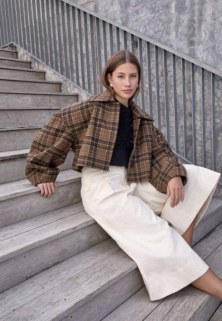 Minus MSParilla Jacket Jacket 5065C Chestnut Brown