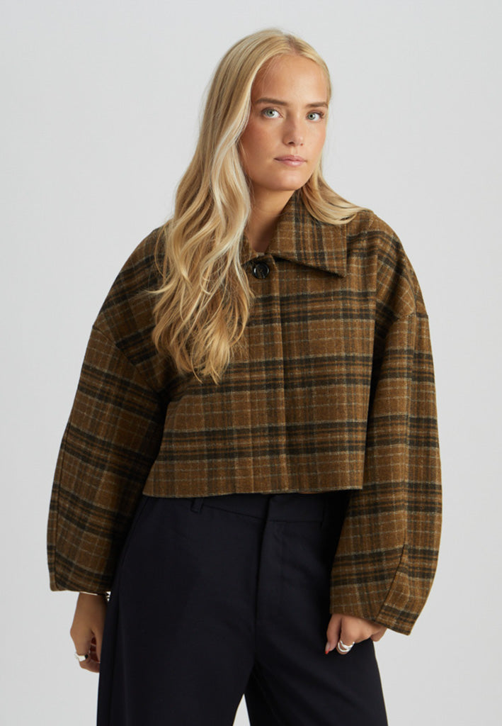 Minus MSParilla Jacket Jacket 5065C Chestnut Brown
