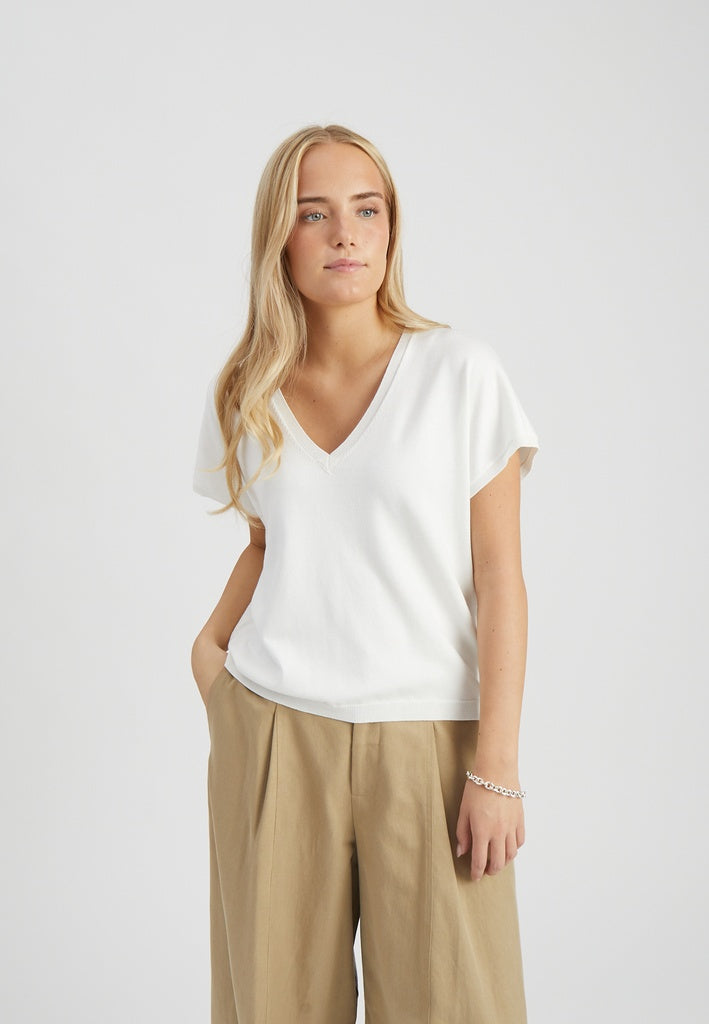 Minus MSPeyton Batsleeve Knit T-Shirt Pullover 220 Broken White
