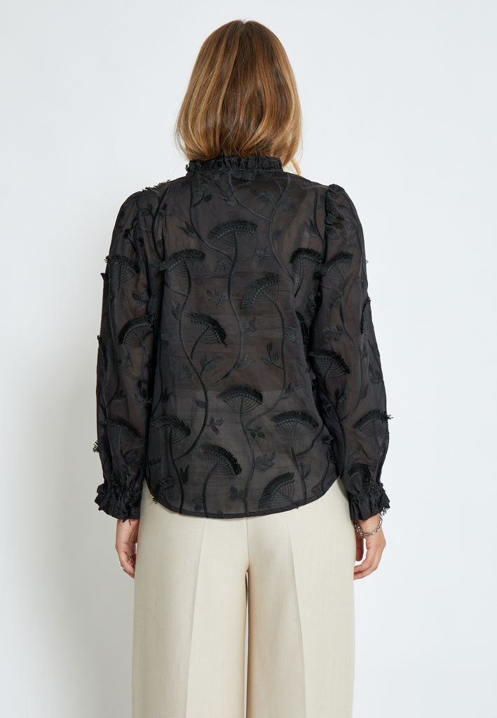 Minus MSPiper Blouse Shirt 100 Black