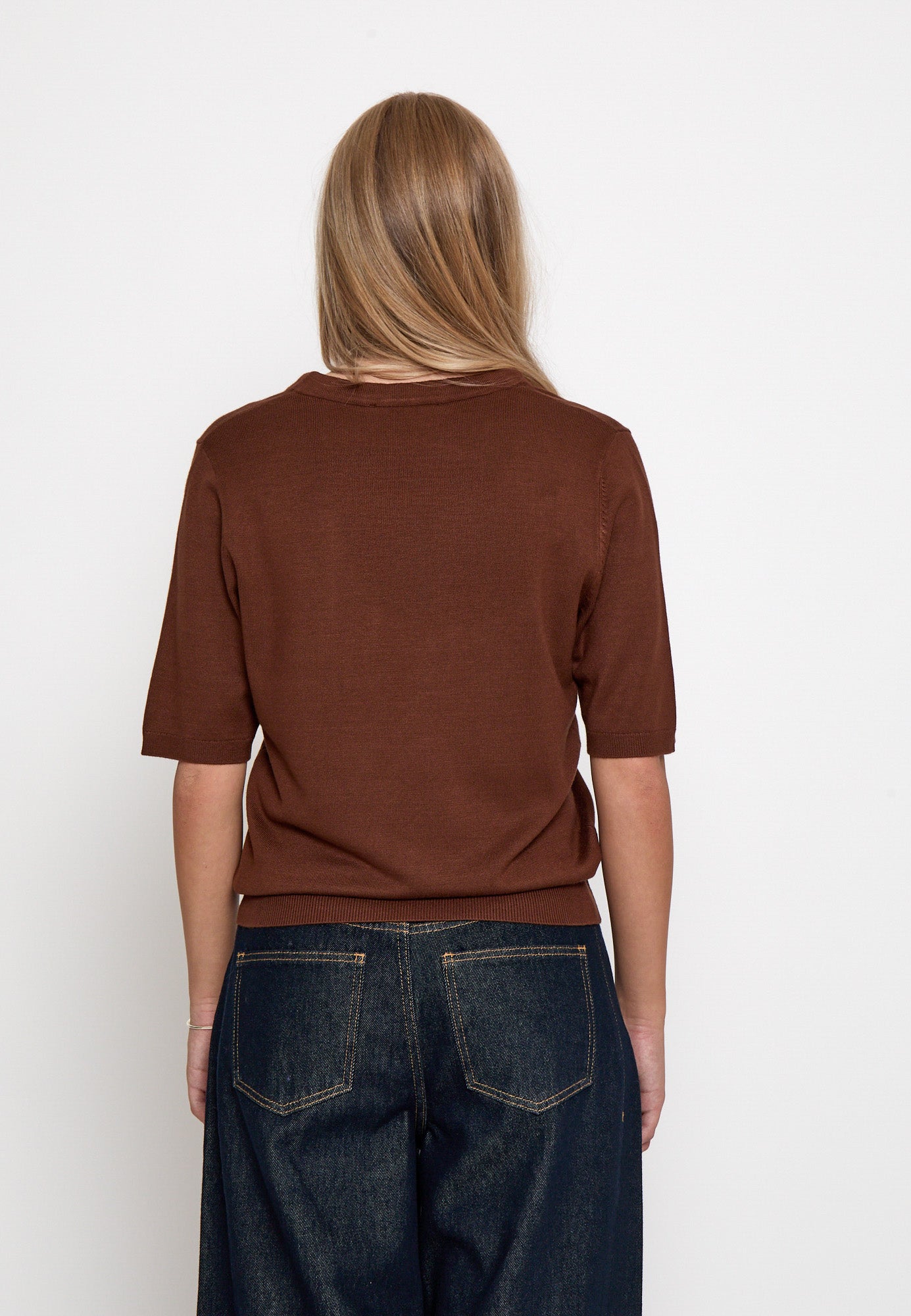 Minus MSRefaela Knit T-Shirt T-Shirt 3681 Tiramisu