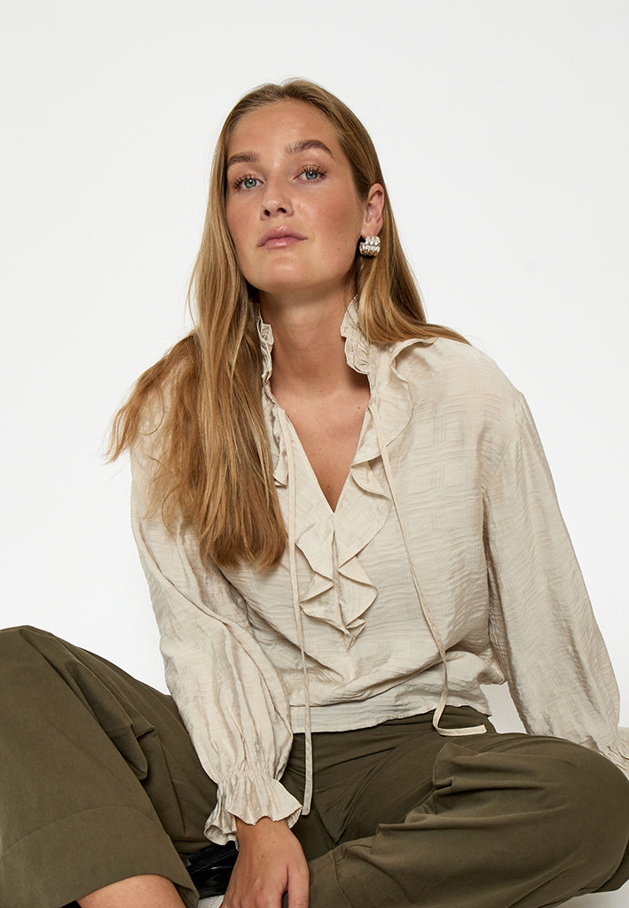 Minus MSRemilla Blouse Blouse 235 Cloud Dancer
