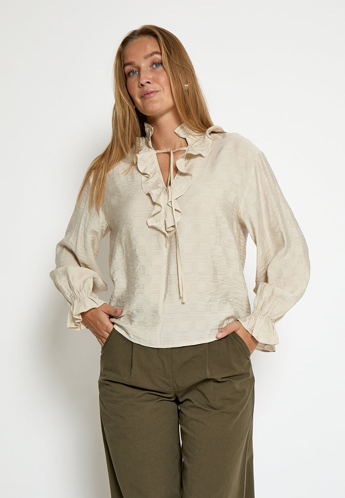 Minus MSRemilla Blouse Blouse 235 Cloud Dancer
