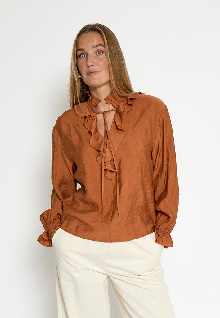 Minus MSRemilla Blouse Blouse 5351 Glazed Ginger