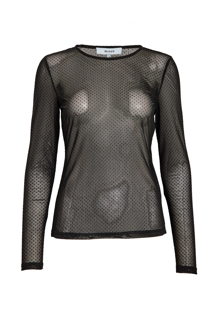 Minus MSRidea Long Sleeve Top Top 100 Black