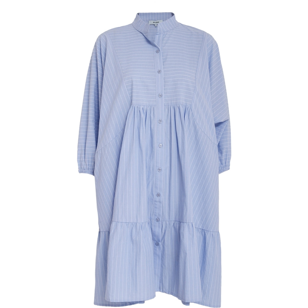 Minus MSRikke Dress Dress 2284S Skyway Blue Stripe