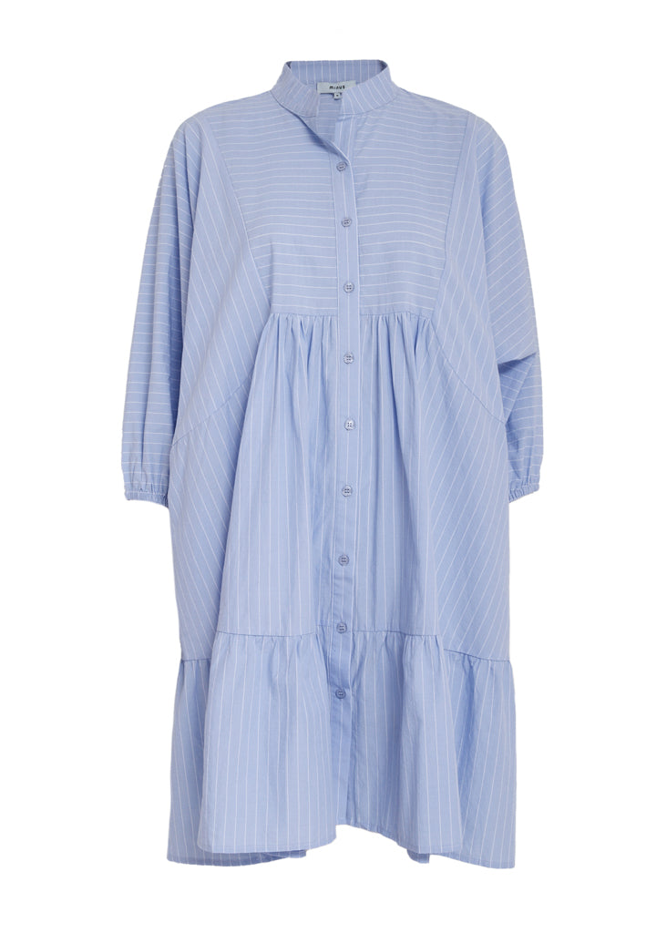 Minus MSRikke Dress Dress 2284S Skyway Blue Stripe